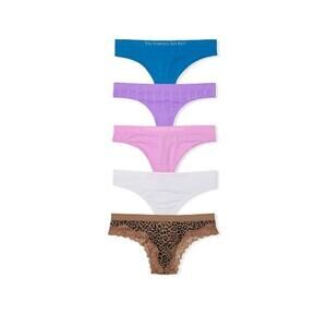 Victoria's Secret 5-Pack Seamless Thong Panties